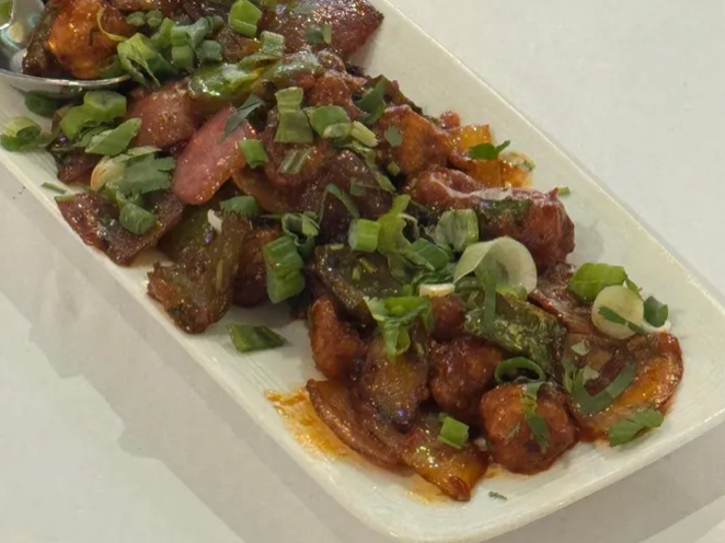 Soya Chili Manchurian